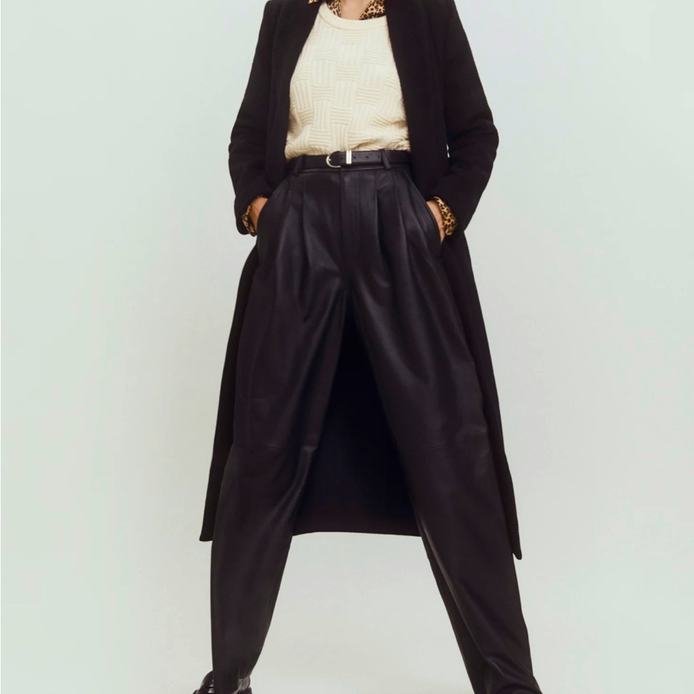 - Reformation leather pants NEW